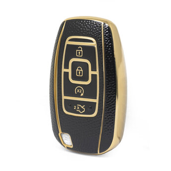 Nano High Quality Gold Leather Cover For Lincoln Remote Key 4...
